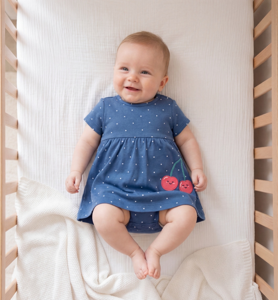 AI generated baby model wearing bodysuit